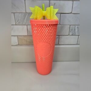 Starbucks Coral Studded Tumbler🪸